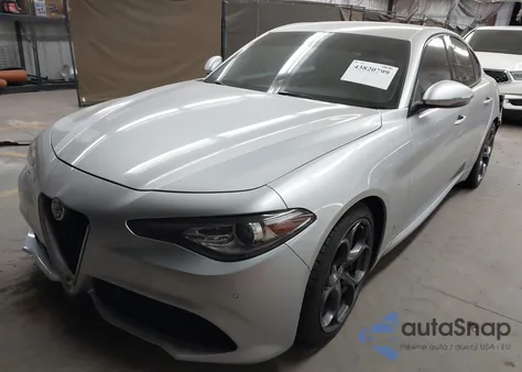 2017 Alfa Romeo Giulia Ti Rwd from USA, damaged, VIN ZARFAECN4H7541881